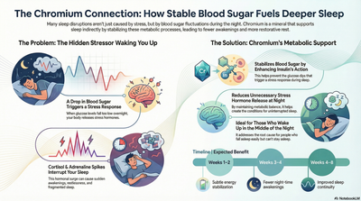 Chromium: Blood Sugar Stability, Night-Time Calm And Sleep Continuity