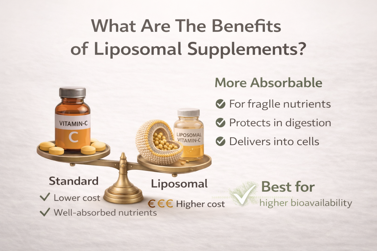 Are Liposomal Supplements Worth The Cost? A Practical Cost–Benefit Analysis
