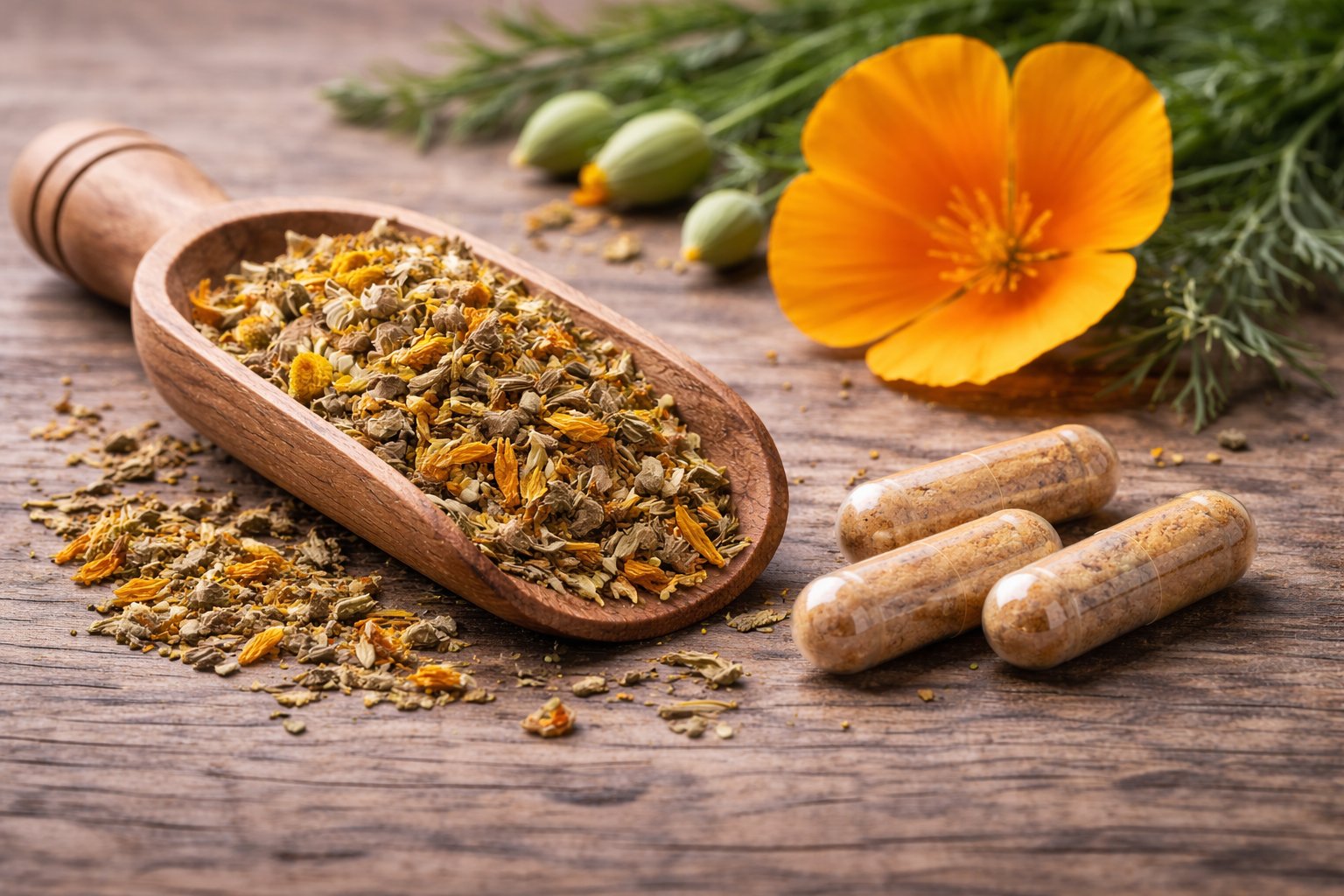 California Poppy: Sleep Latency, Nervous System Calm And Gentle Night Support